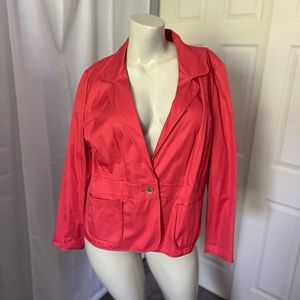 Womens plus size blazer by Talbots